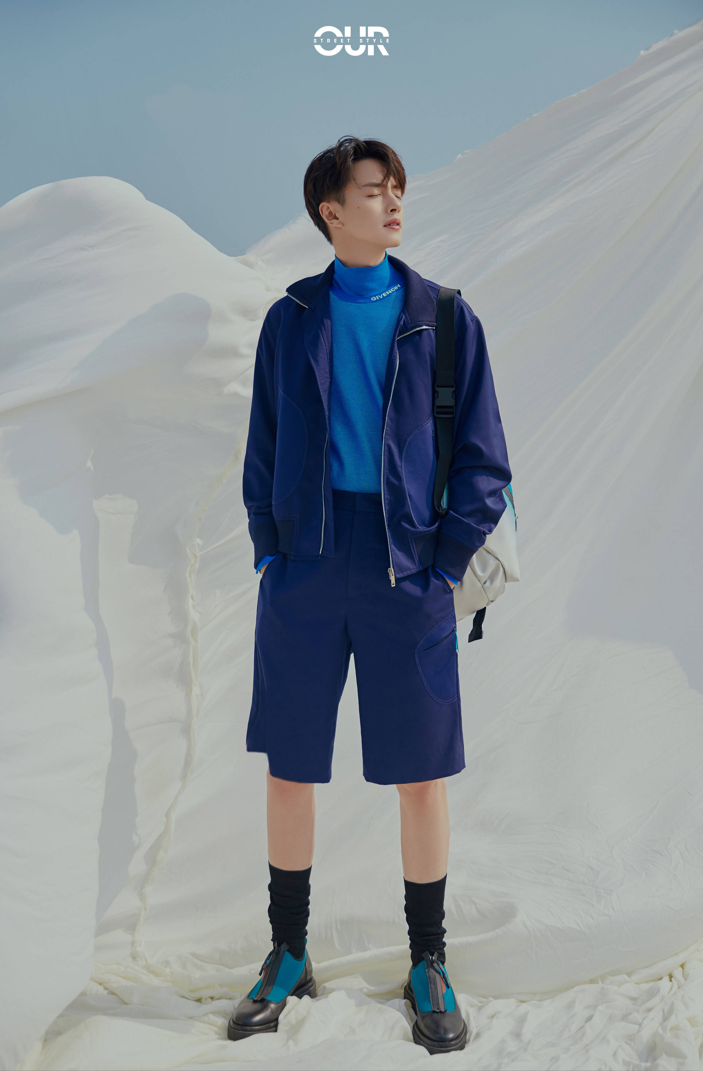 男士街拍盛夏倒计时主题官鸿的街拍look