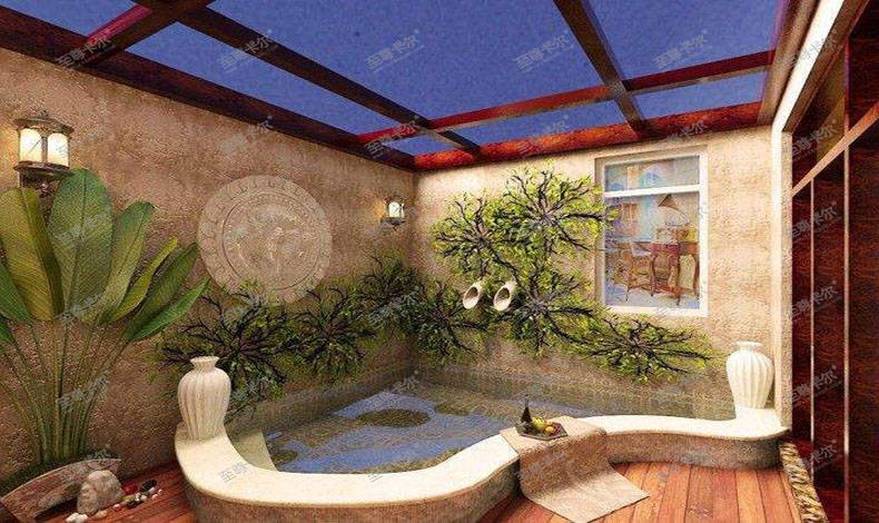 看了这些天井阳光房效果图,才发现原来天井也可以这么美_卡尔