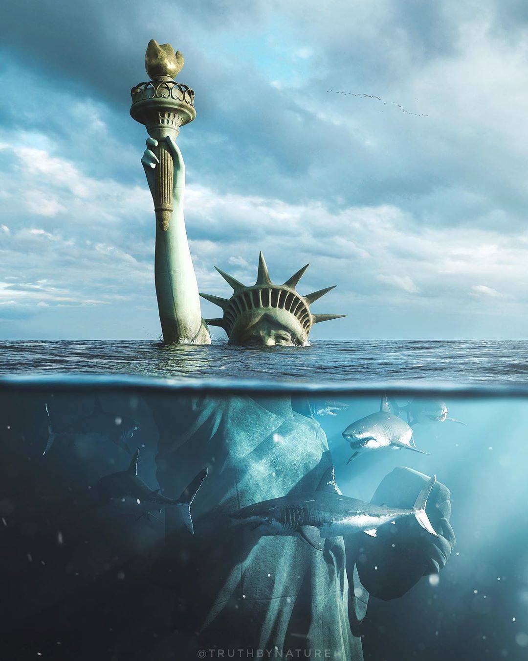 当灾难来临系列高清无水印全面屏壁纸人与自然如何共处