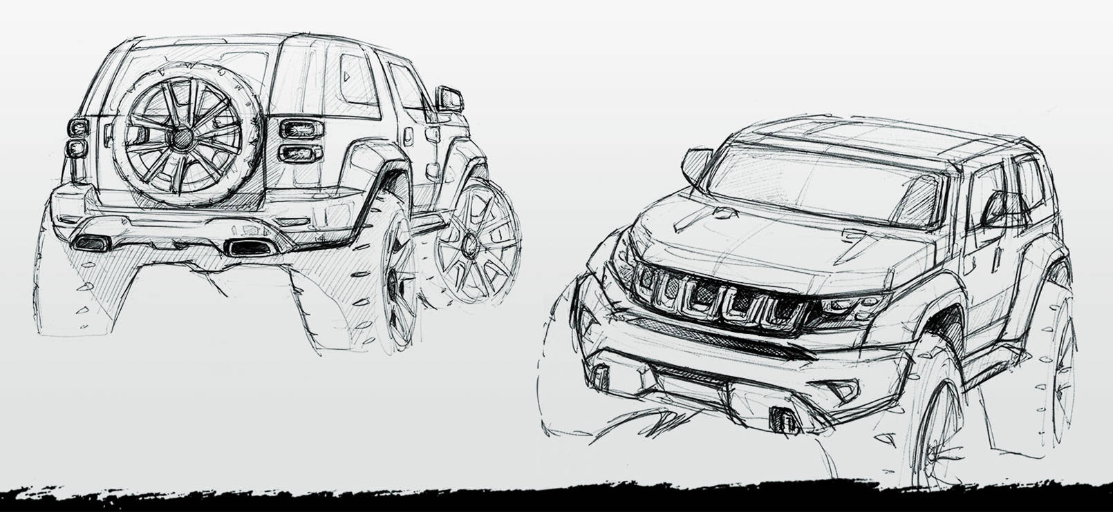 北京越野bj40将推短轴车型命名bj40致敬2020版