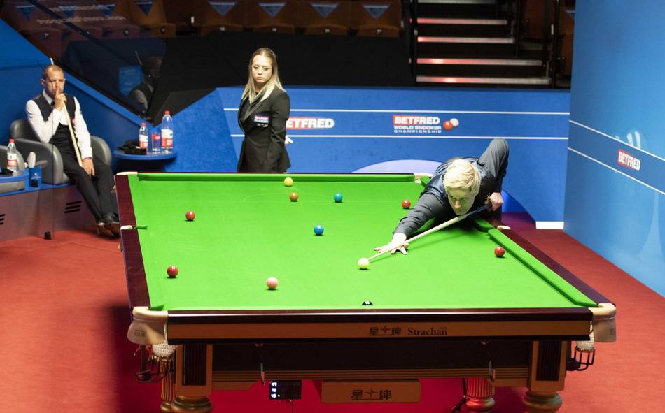 罗伯逊13-9淘汰霍金斯,晋级2020斯诺克世锦赛8强