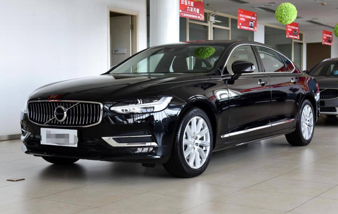 2021款沃尔沃s90亮相猛降5万20t混动8at比奥迪a6还帅气