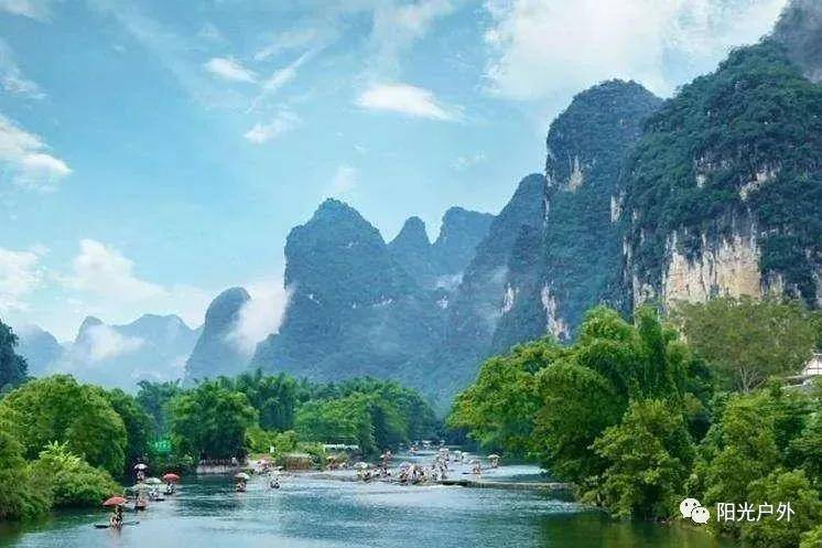 阳光桂林山水桂林阳朔画廊龙脊梯田亲子游5日游