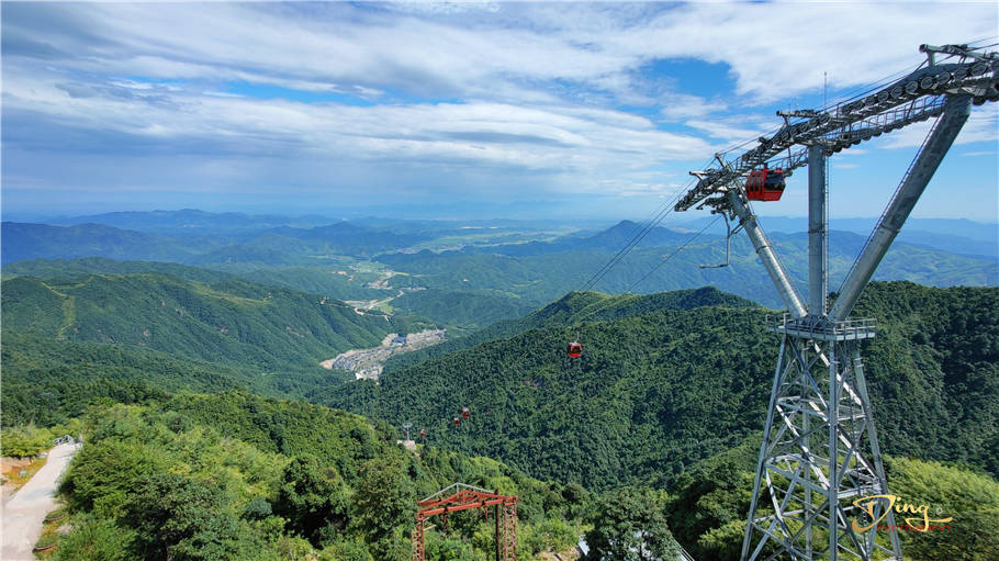 葛仙山索道图片