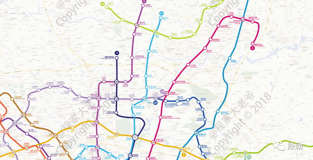 成都地铁27号线规划图图片