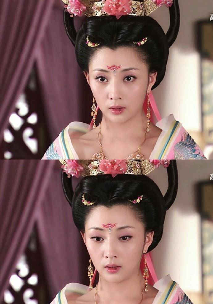 《杨贵妃秘史》殷桃十个造型,第六素雅,第八粉嫩!