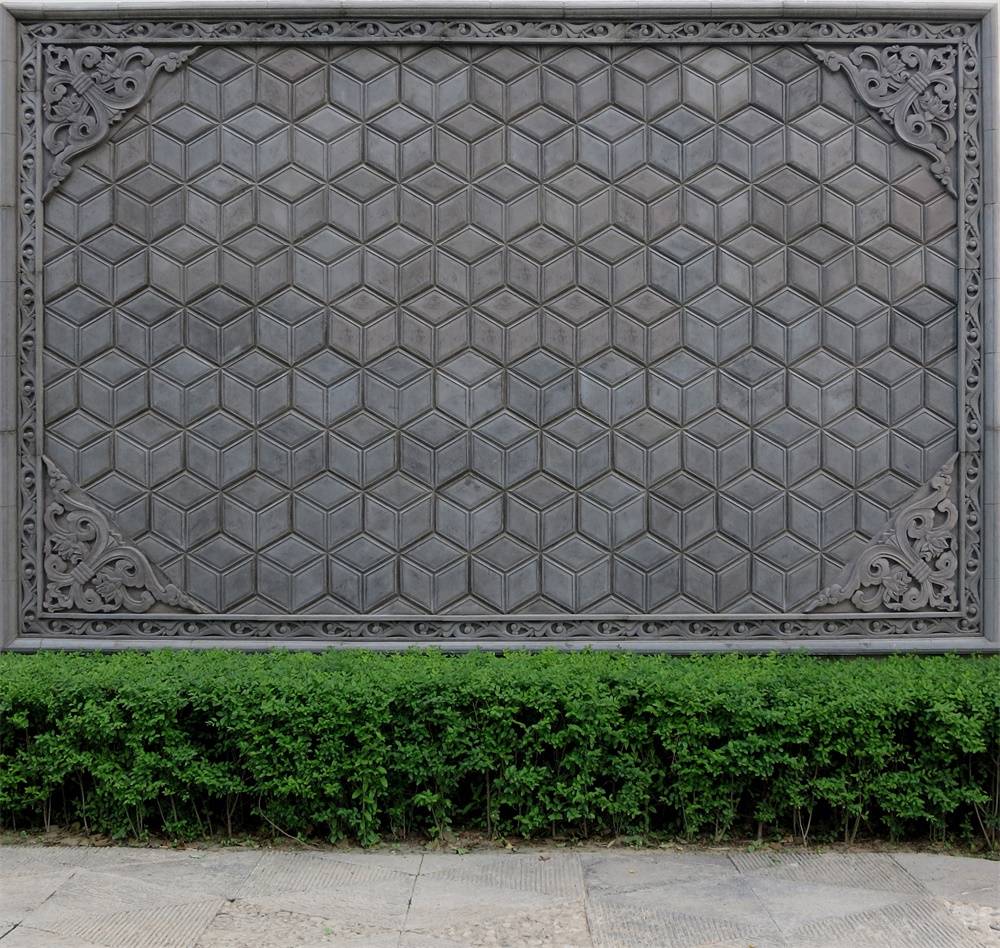 这样的砖雕影壁墙,国外没有,这是专属于中国的美