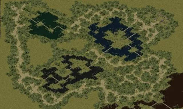 热血传奇全景地图不知你能认出多少呢