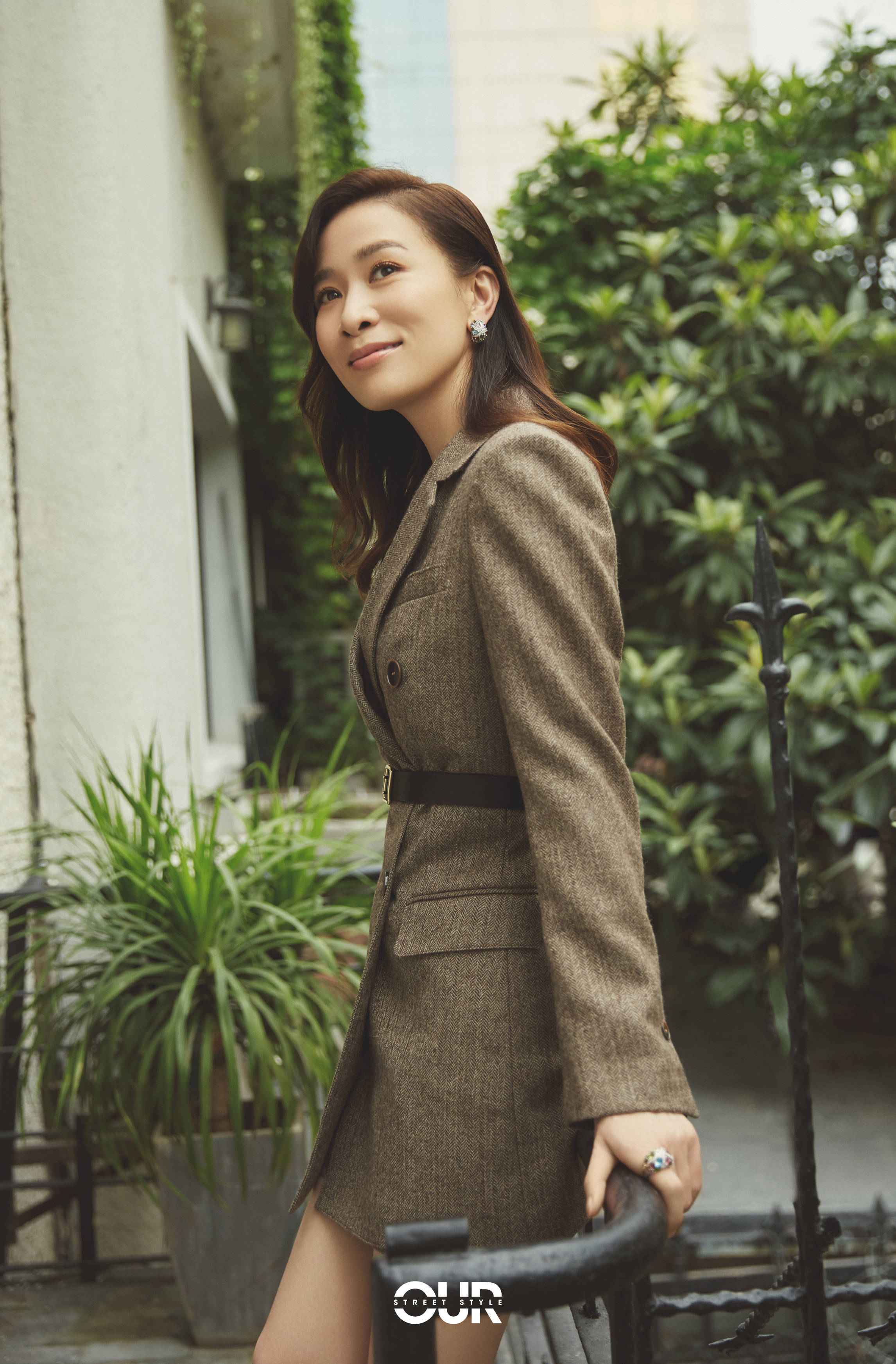 女士街拍 初秋新语主题 佘诗曼的街拍look