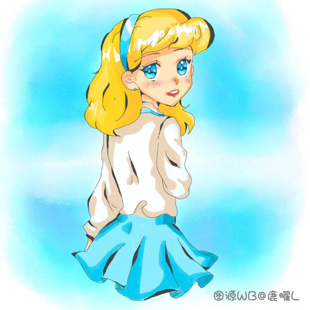 迪士尼公主要当jk少女茉莉公主像校园大姐爱丽儿过分清纯