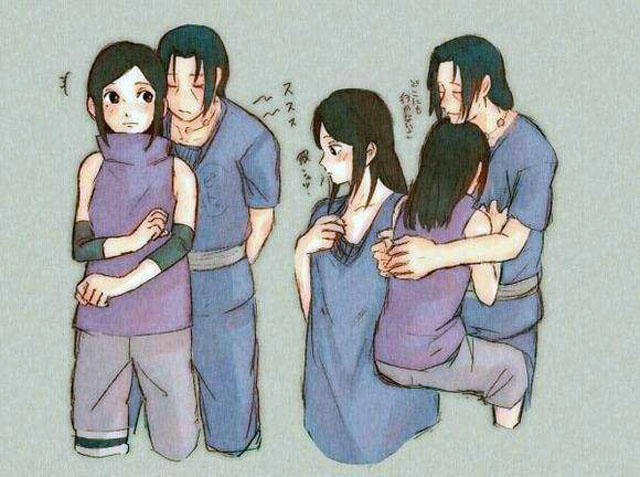 当初宇智波一族叛乱的时候鼬会救出怀了孩子的泉,从此鼬隐姓埋名隐居