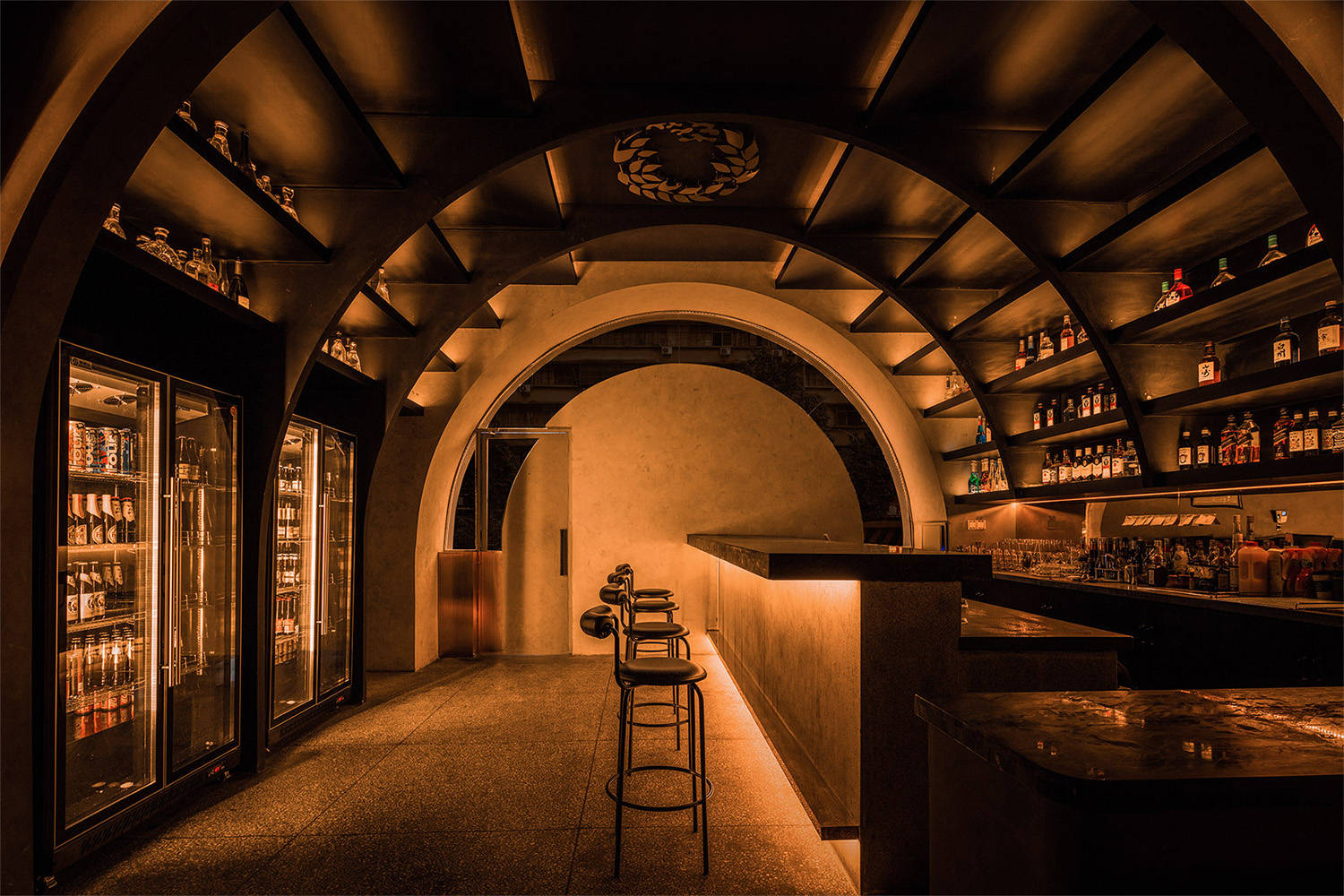空间设计小型酒吧也这么炫呢元研视觉设计