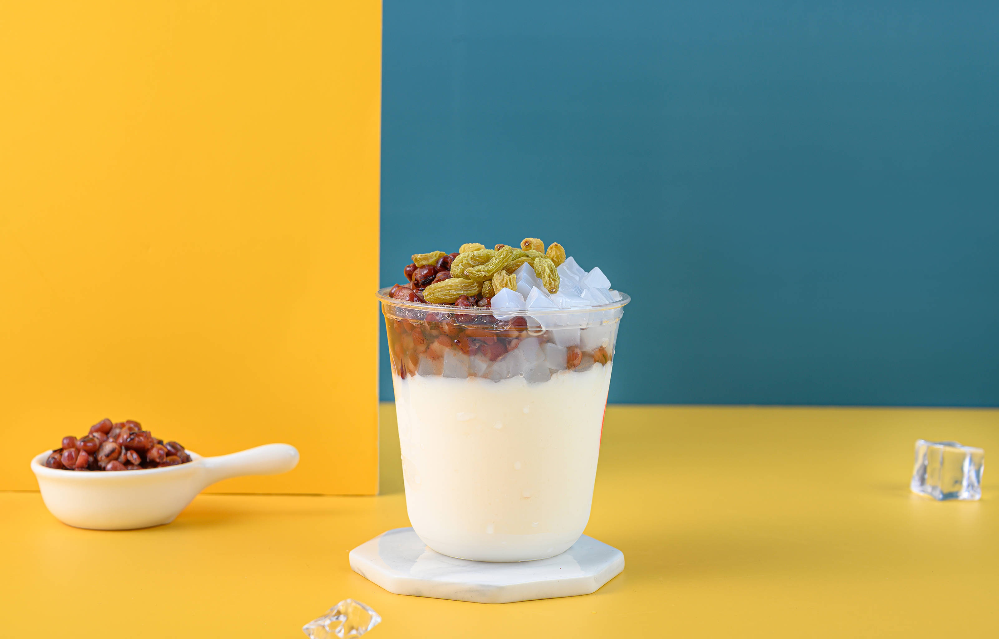 七夕节——珍珠芋圆和红豆,一杯奶茶够不够