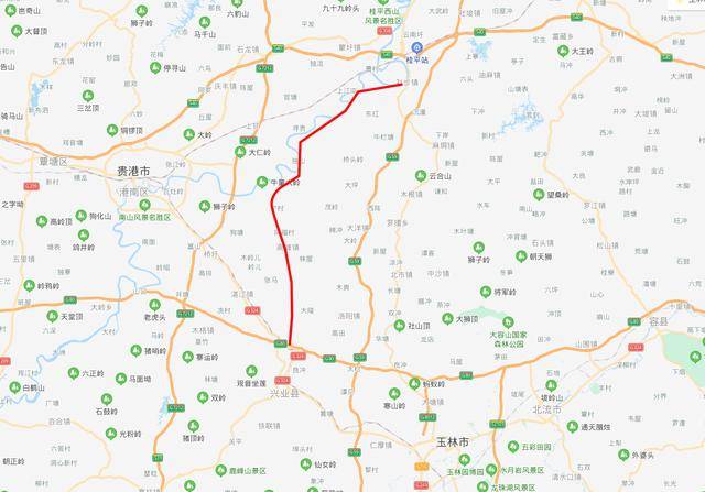 合江白米建二级公路图图片