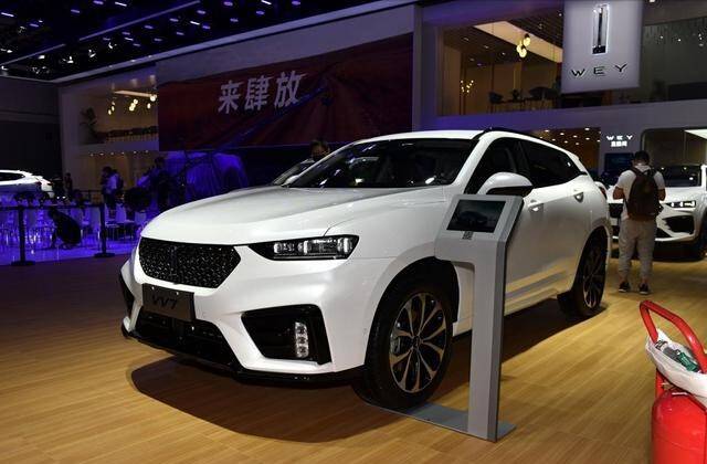 最新款长城魏派vv720t四驱落地20万新造型比crv还帅气