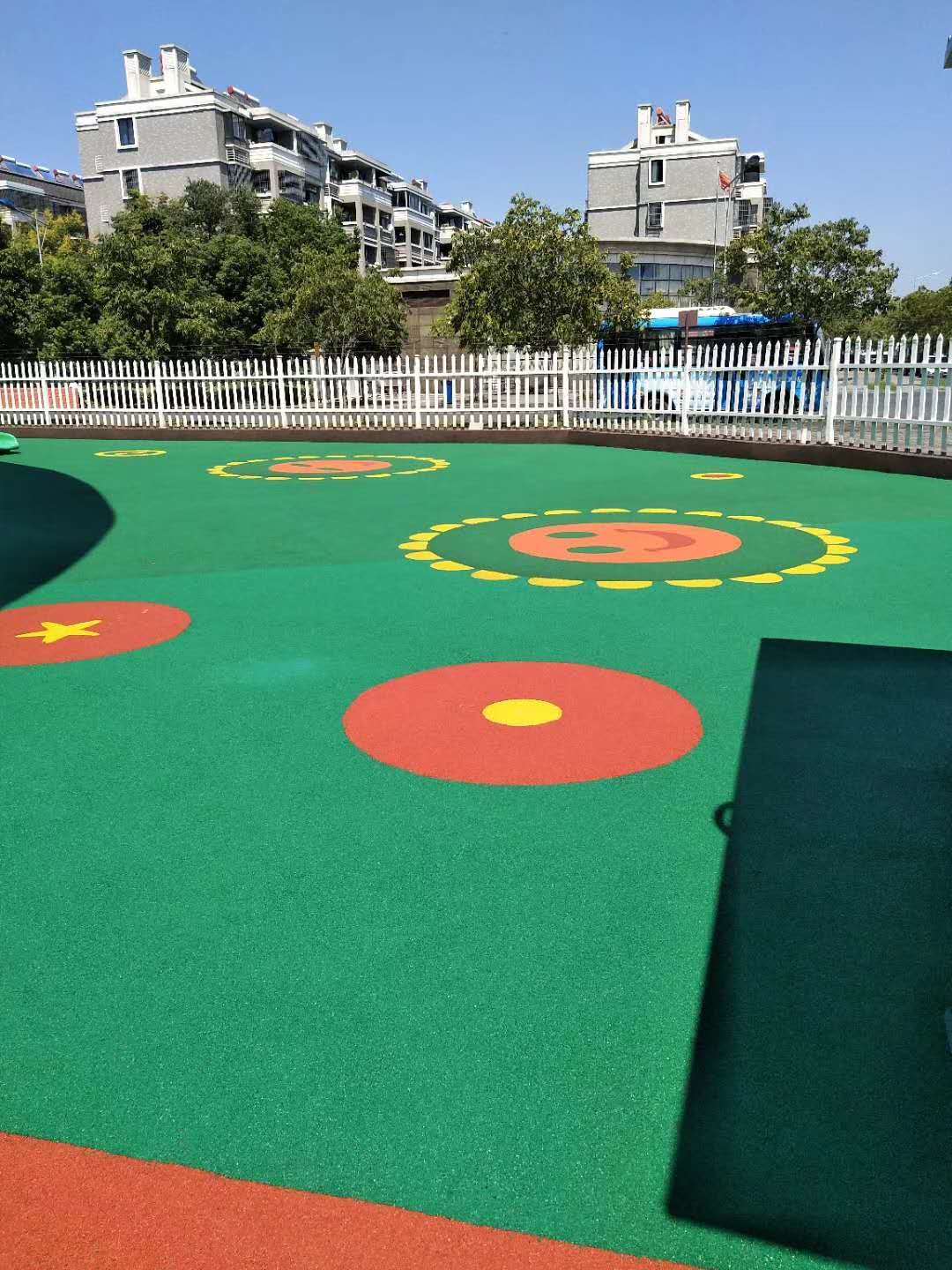 浙江嘉兴幼儿园epdm塑胶地坪