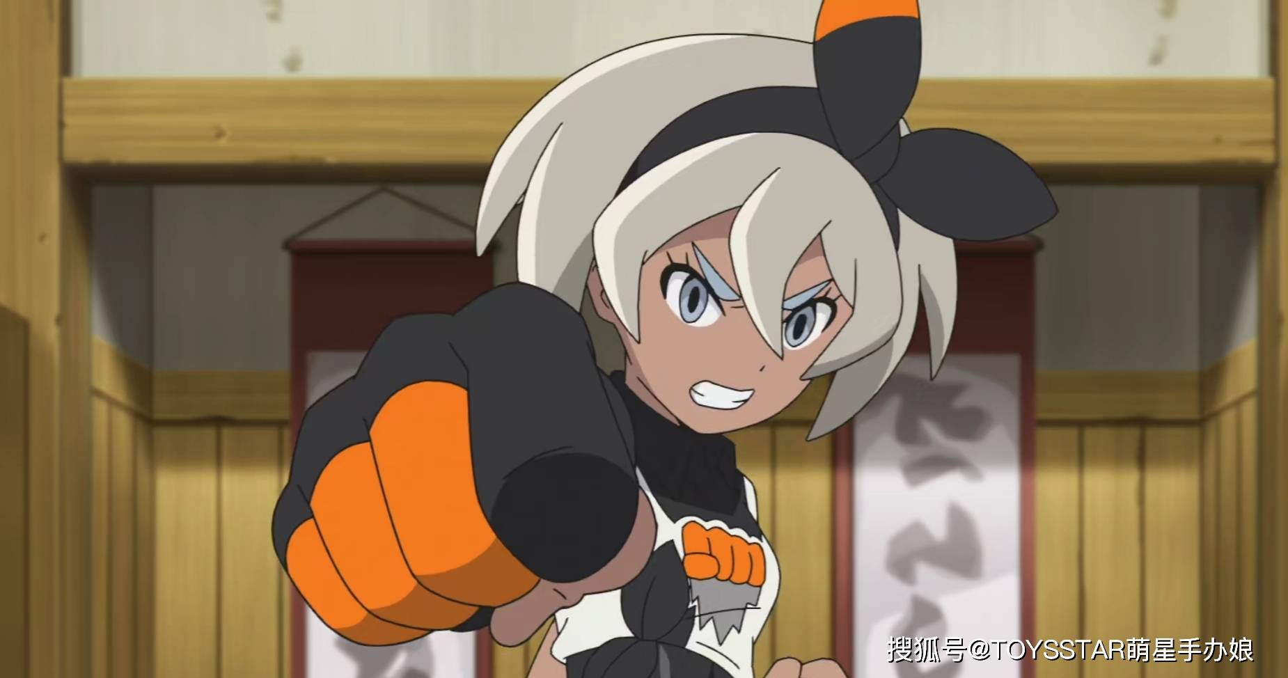 原创宝可梦旅途终结小智连胜的冷漠女馆主彩豆