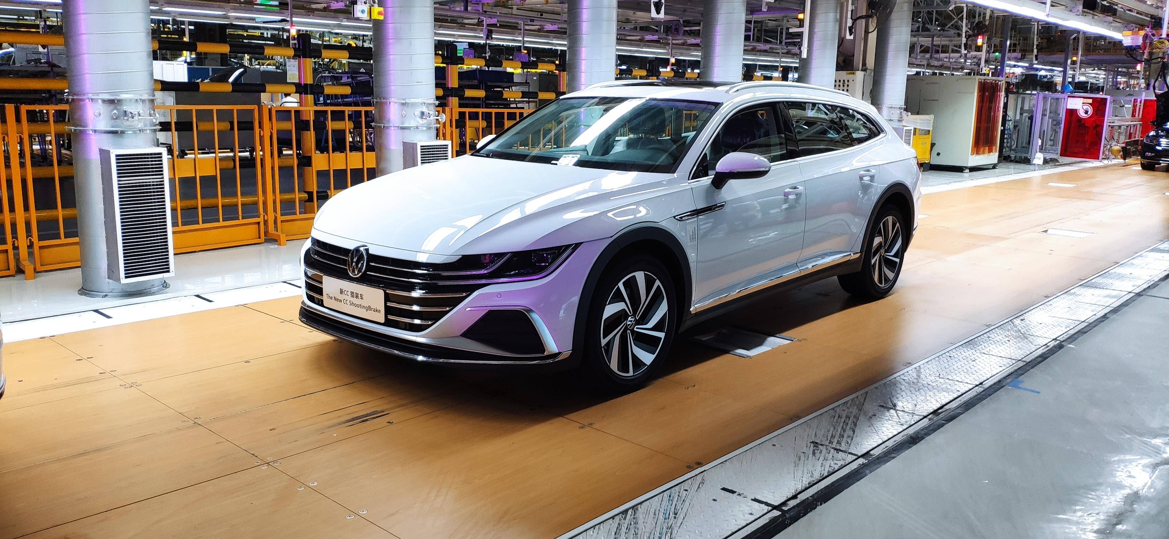 大众新款cc车型下线有望于今年内上市