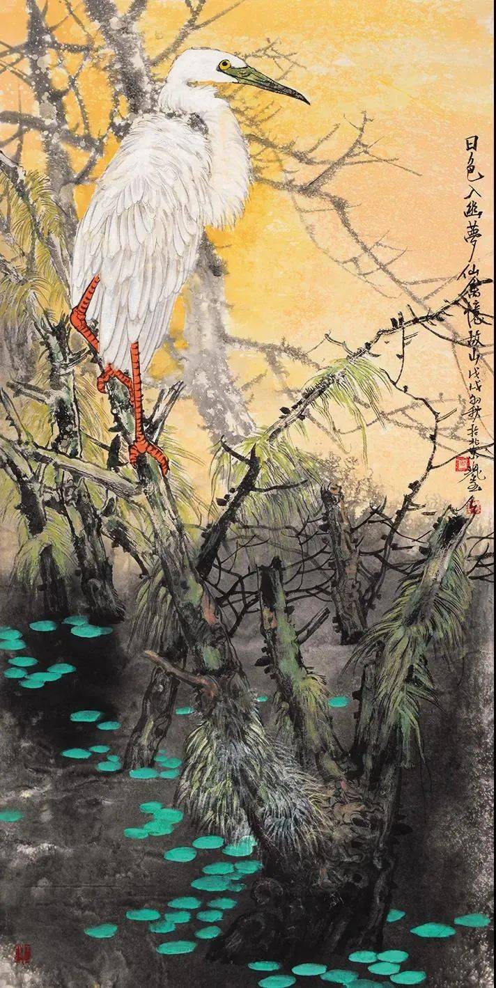 郑瑰玺:写意花鸟和工笔重彩一脉相承,绝了!