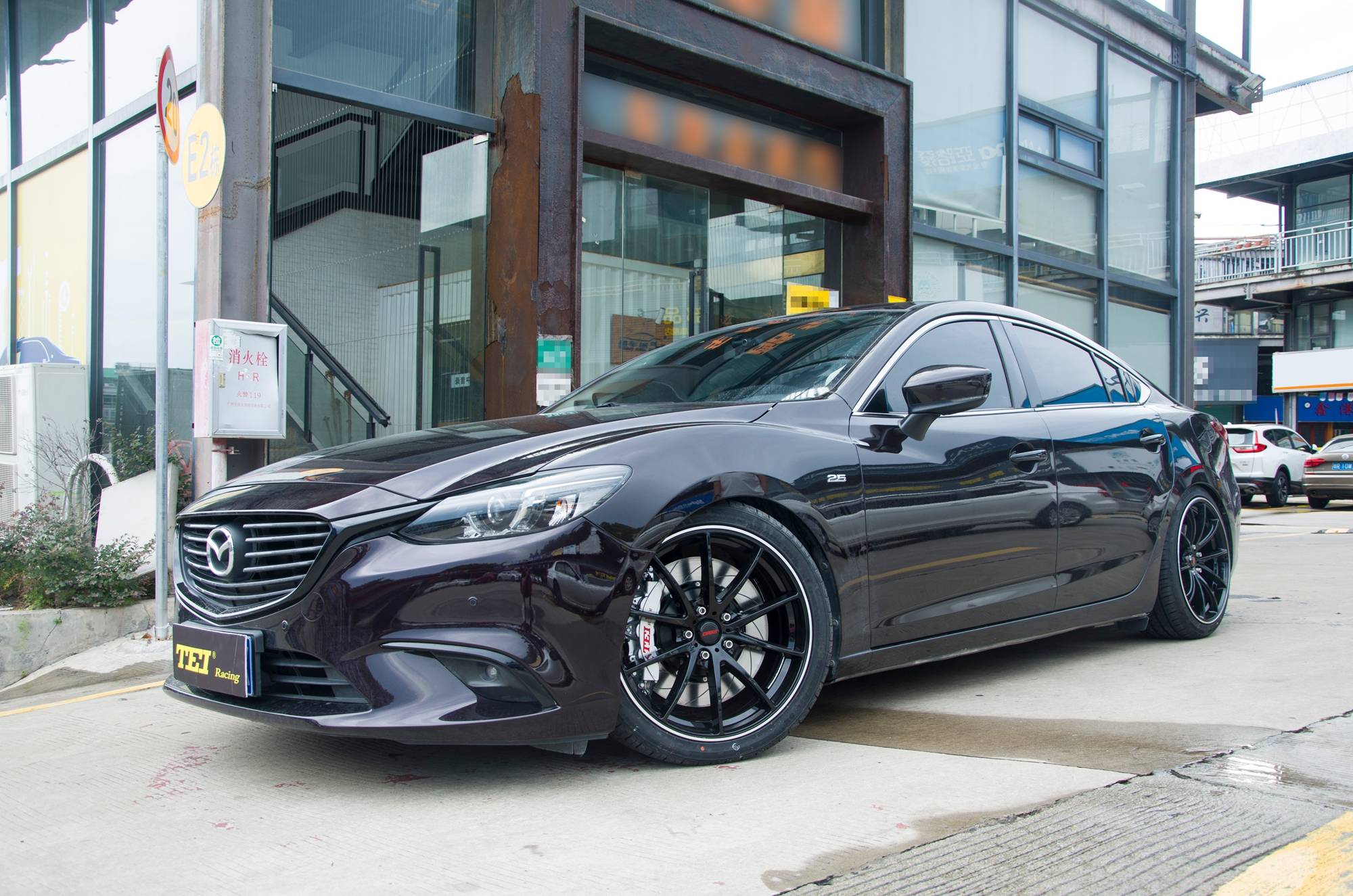 马自达阿特兹改装teiracingp60ns刹车卡钳套件