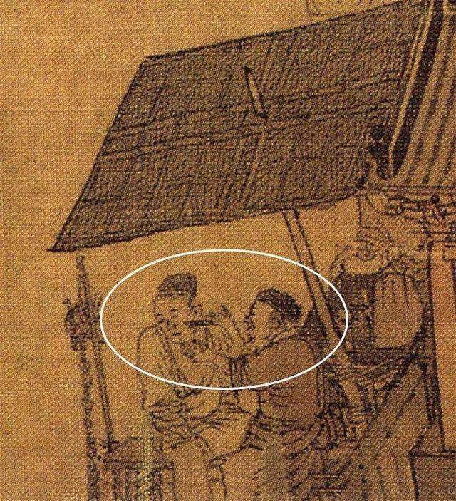 放大5倍的清明上河图真的太搞笑了古人能不能认真点