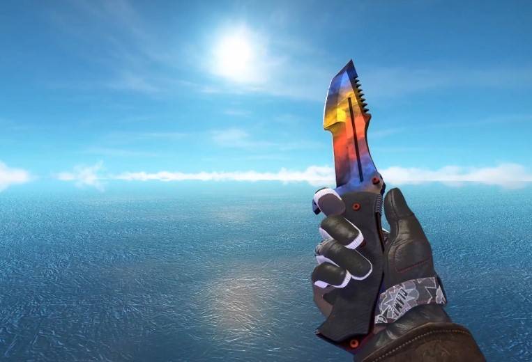 csgo皮肤指南:只适合大刀的渐变大理石,最好的是哪种刀型?_鲍伊