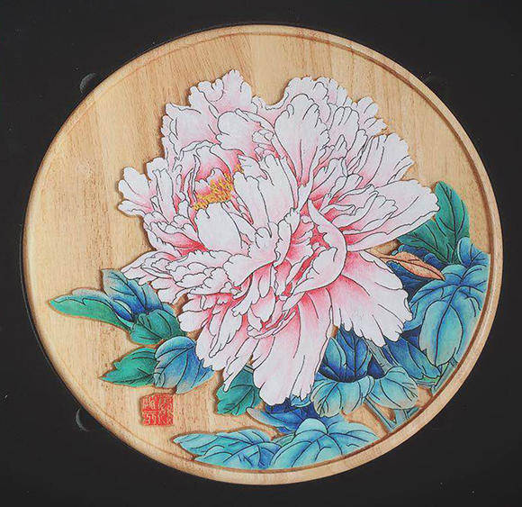 画家耿庆荣作品鉴赏笔触洒脱清新脱俗