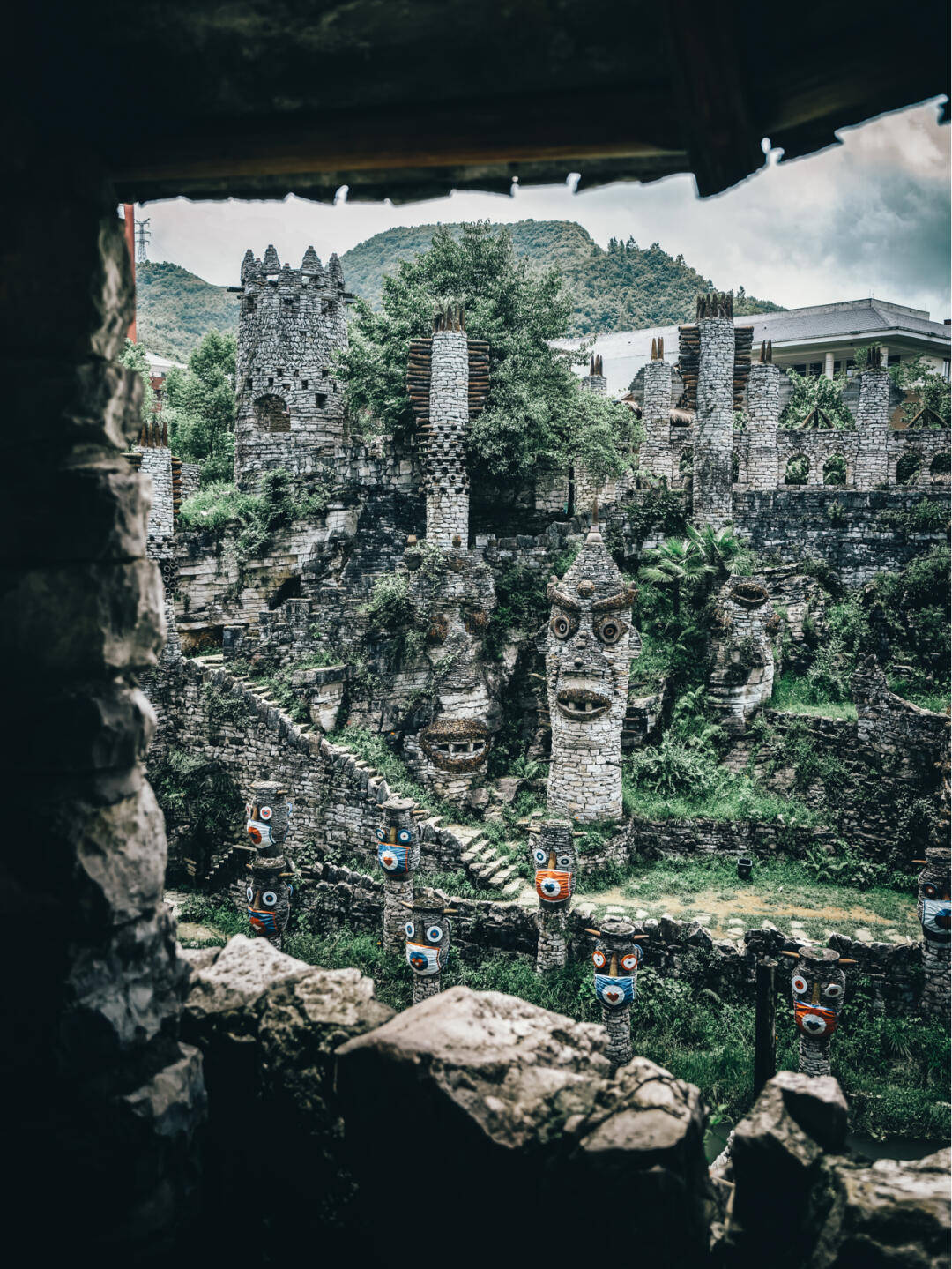 67【小众探幽】 神秘的花溪夜郎谷 梦幻的童话世界_古镇