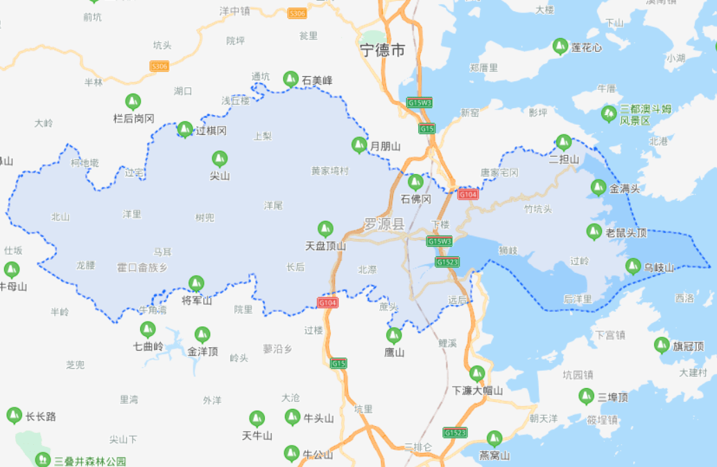 福州市有一个县县城建在海湾边修建有4平方公里的高楼住宅区