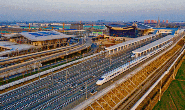 经过徐州又一条350公里时速高铁来啦