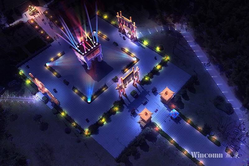 马仁奇峰奇妙夜正式开启，赢康为景区设计精品夜游项目