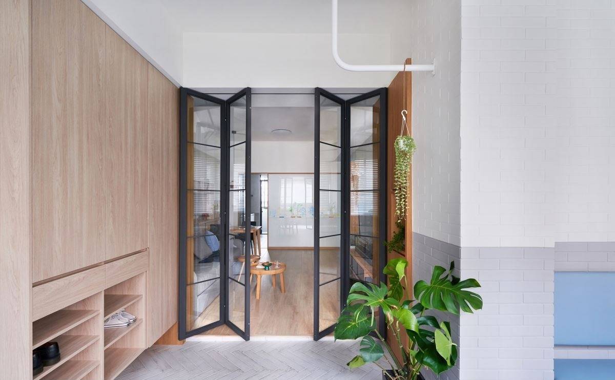 小户型变大20款折叠门设计巧思把采光隔间与设计感一次搞定