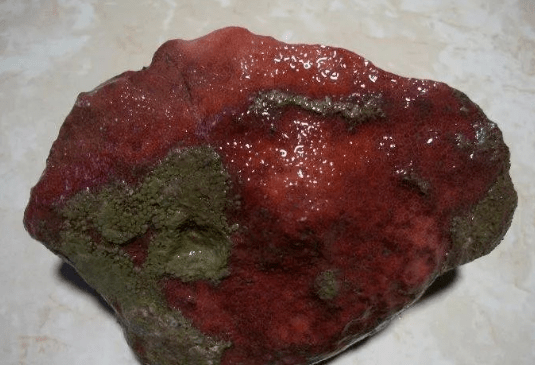 67花5千买下一块红珊瑚原石做出成品后看得人心恍惚