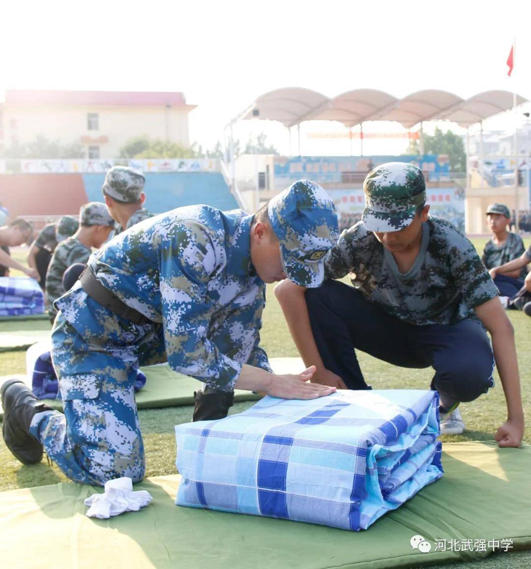 河北衡水市武强中学:青春热血铸军魂,沙场点兵向军营