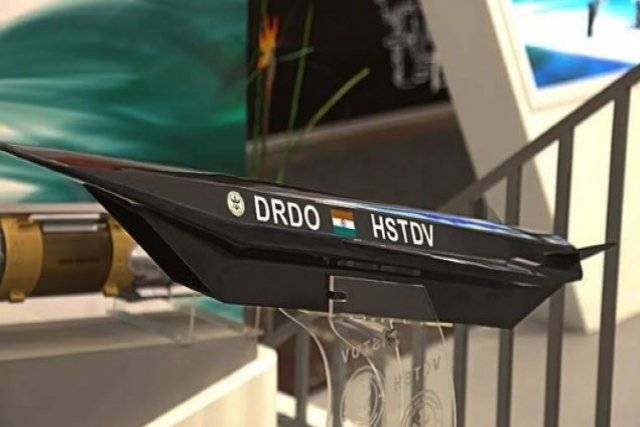 DRDO HSTDV scale model