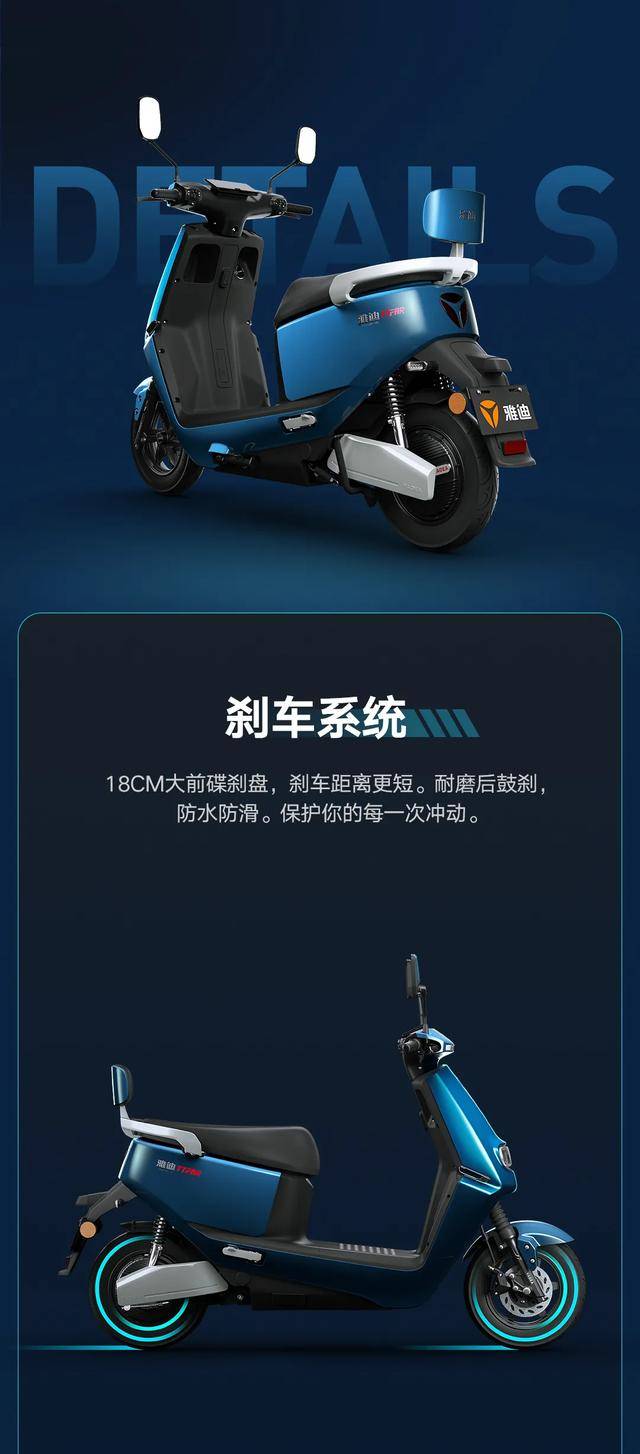 雅迪冠能e6最全介绍这就是为什么可以一次充电多跑一半