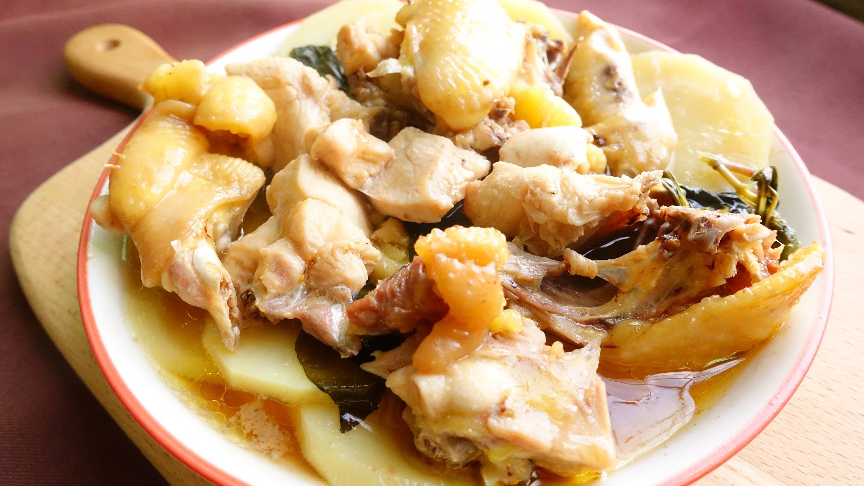 萨索土鸡肉加点这个蒸肉滑多汁香味独特让人食欲大开