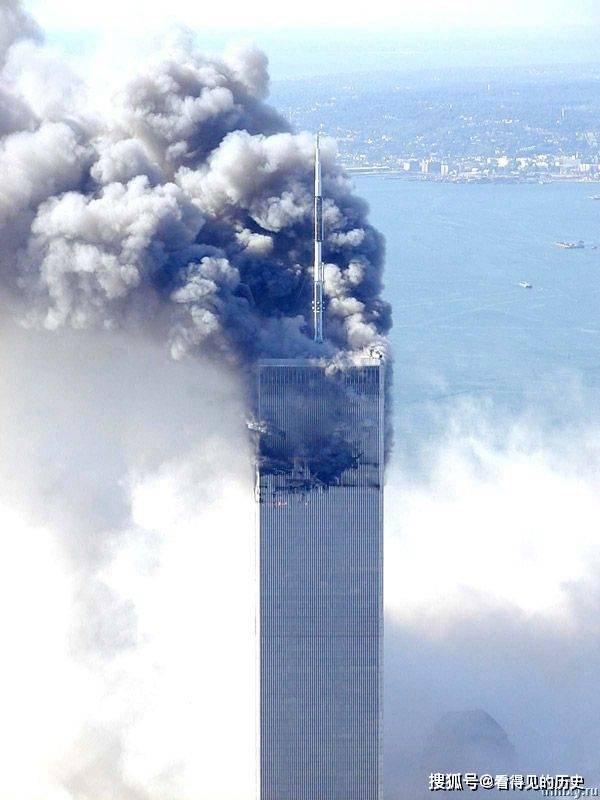 原创珍贵老照片直击911袭击美国世贸中心大楼