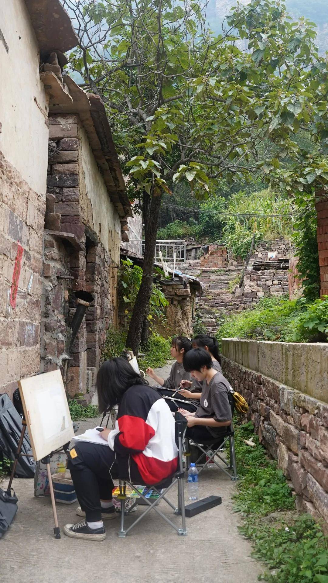 写生汇总,壹扬艺术2020年赴石板岩写生之旅回顾