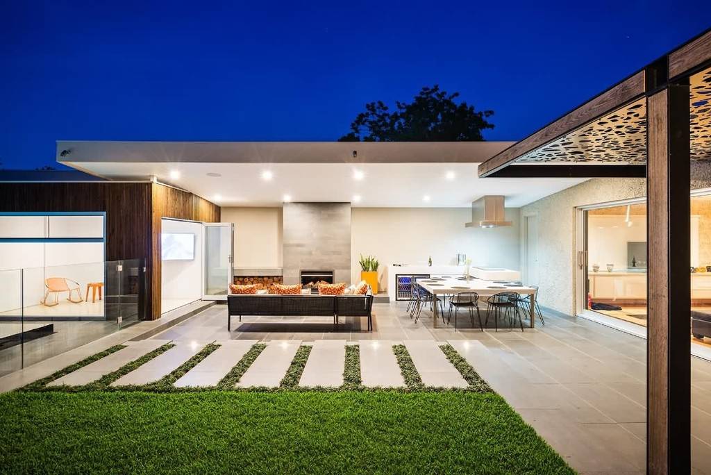 15个"现代庭院"设计:分享3个现代风院落布局技巧,你值得拥有_手机搜狐