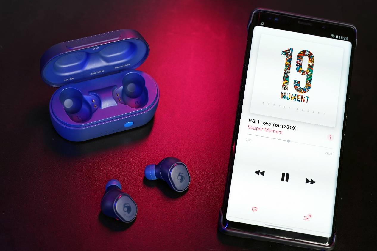 原创回归自然的真无线蓝牙耳机skullcandysesh小魔豆体验