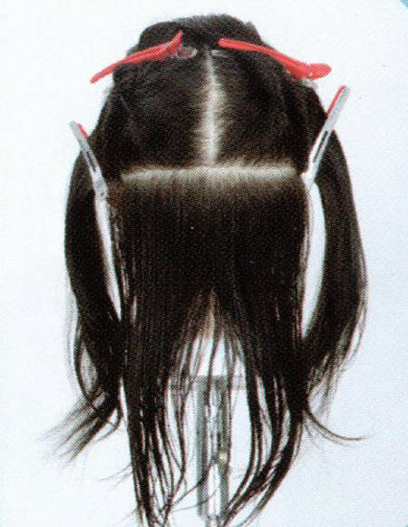 职场必备发型干练长发发型剪裁技术