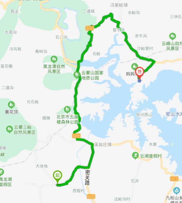 北京郊區1條路線串聯6大美景密雲西線自駕攻略