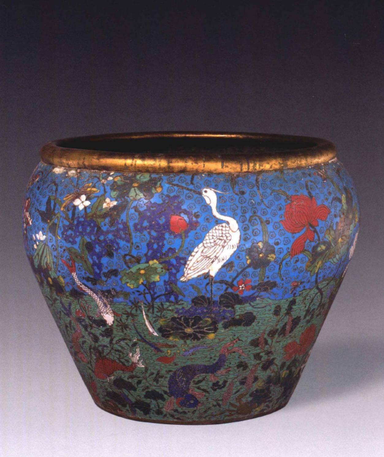 中国珐琅艺术故宫博物馆珍藏掐丝珐琅器匠心独具的艺术品