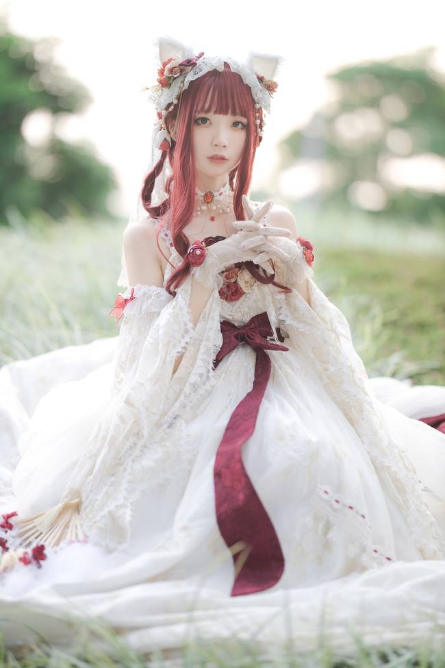 lolita装扮,夏悟茶四周年花嫁