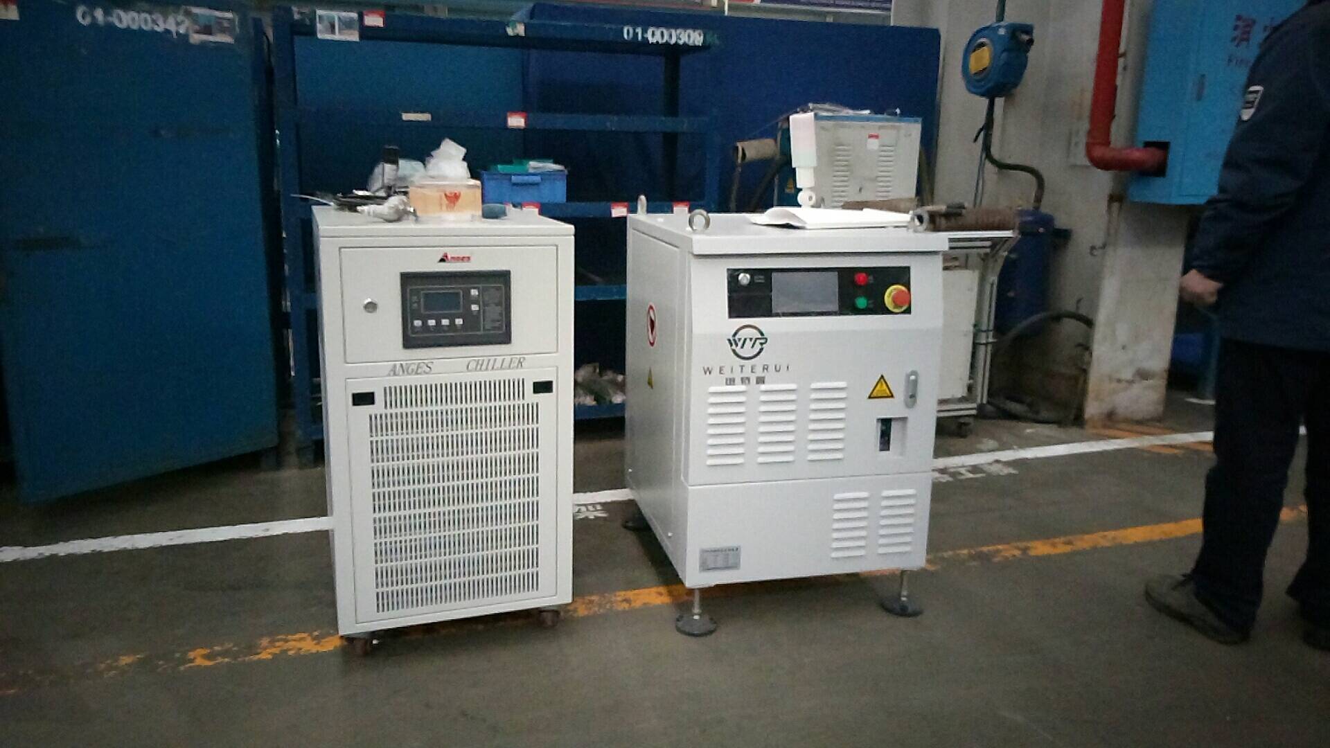 本文提到的中頻感應加熱電源採用igbt作為開關器件,可工作在10hz一10