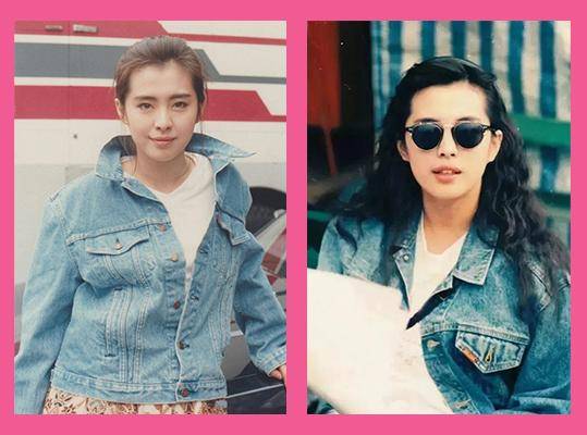 跟着港星学穿搭,女神王祖贤90年代穿搭考古,复古潮流又不过时_风格