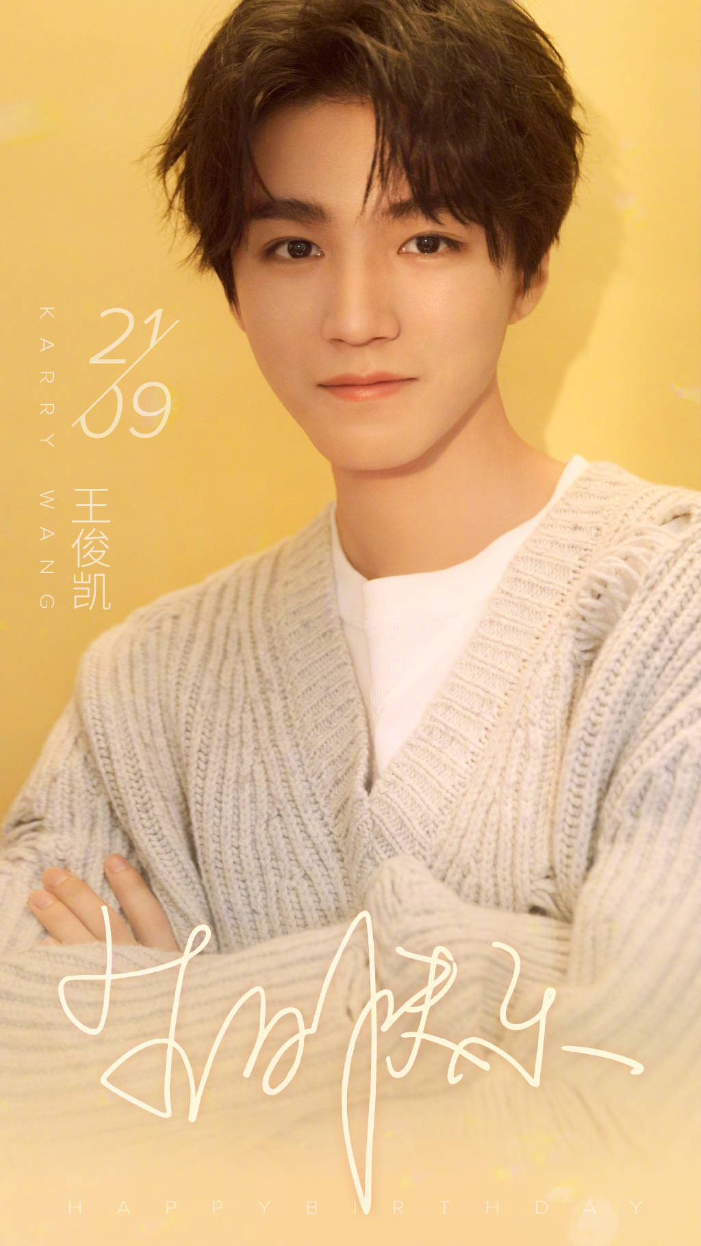 2018王俊凯19岁生日 social poster|平面|海报|hide1993 - 原创作品 - 站酷 (ZCOOL)
