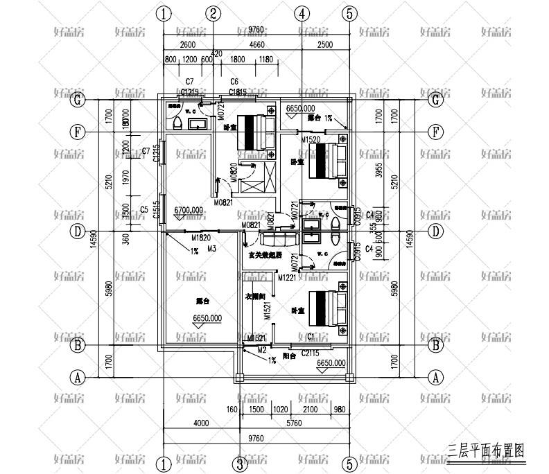 自建房戶型圖