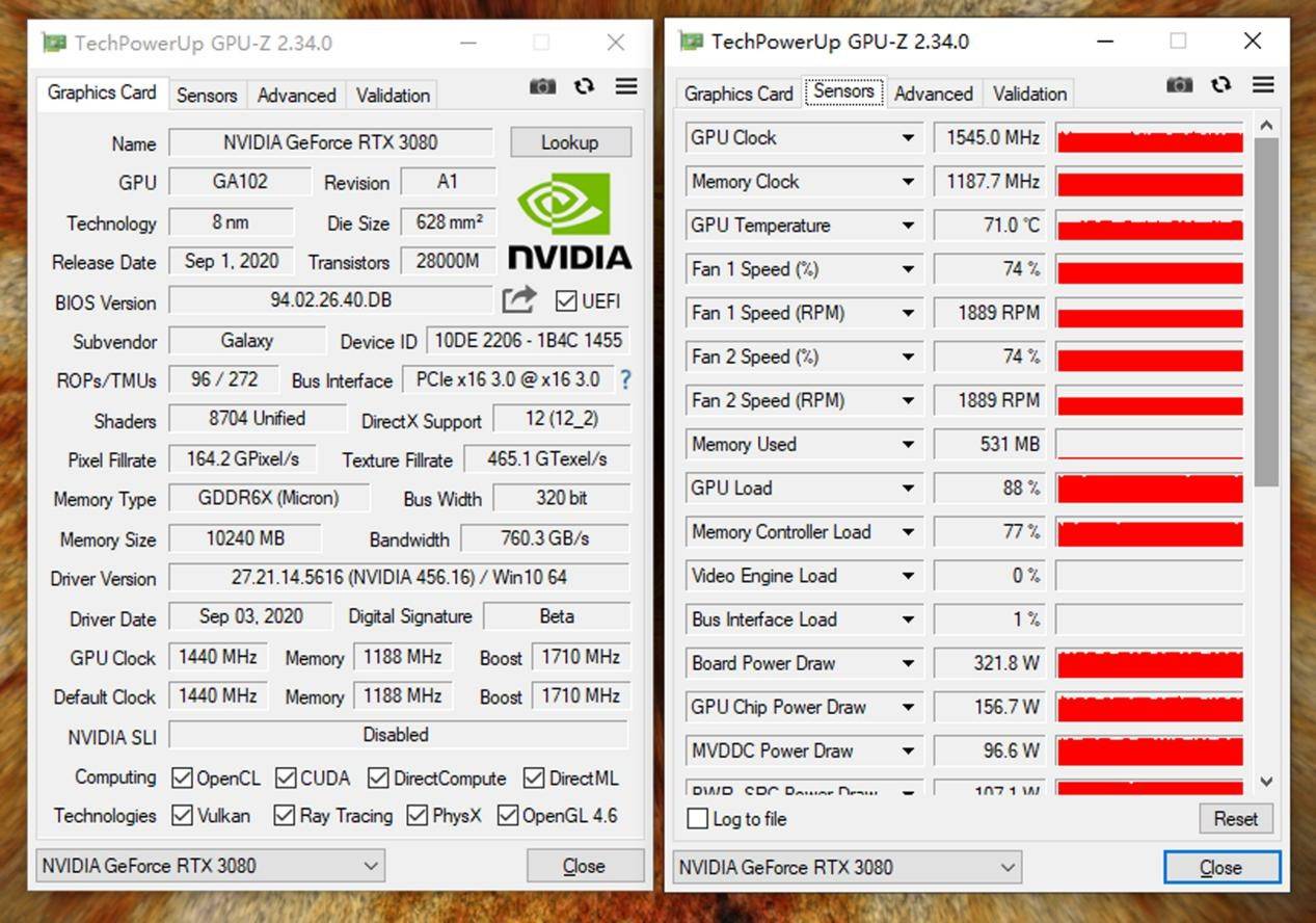 实测告诉你:rtx 3080显卡应配多少瓦电源才够用?_手机搜狐网